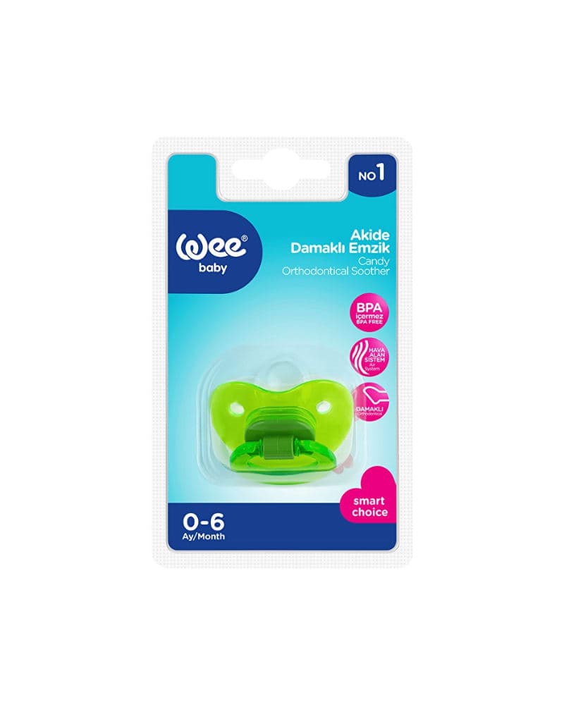 WEE BABY CANDY BODY ORTHODONTIC SOOTHER NO:1 24X24
