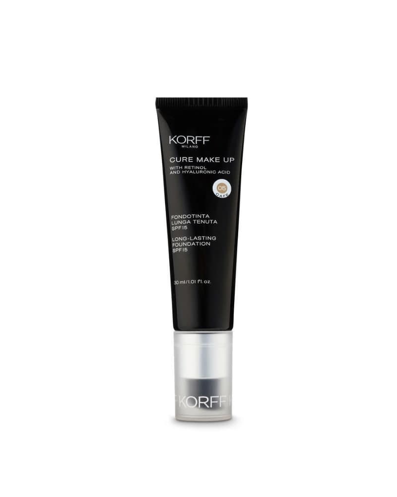 KORFF CURE MAKE UP LONG LASTING FOUNDATION SPF 15 05 CAFE 30ML