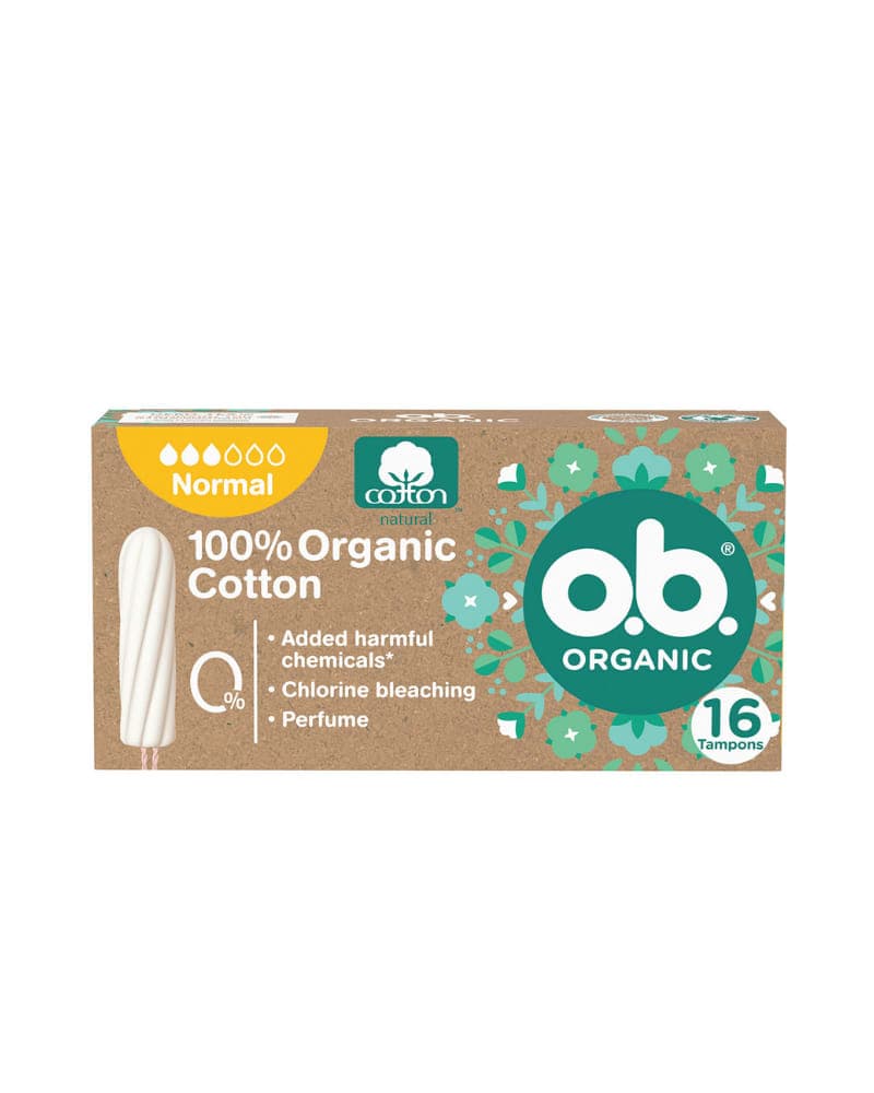 TAMPON ORGANIC COTTON NORMAL 16 COPA