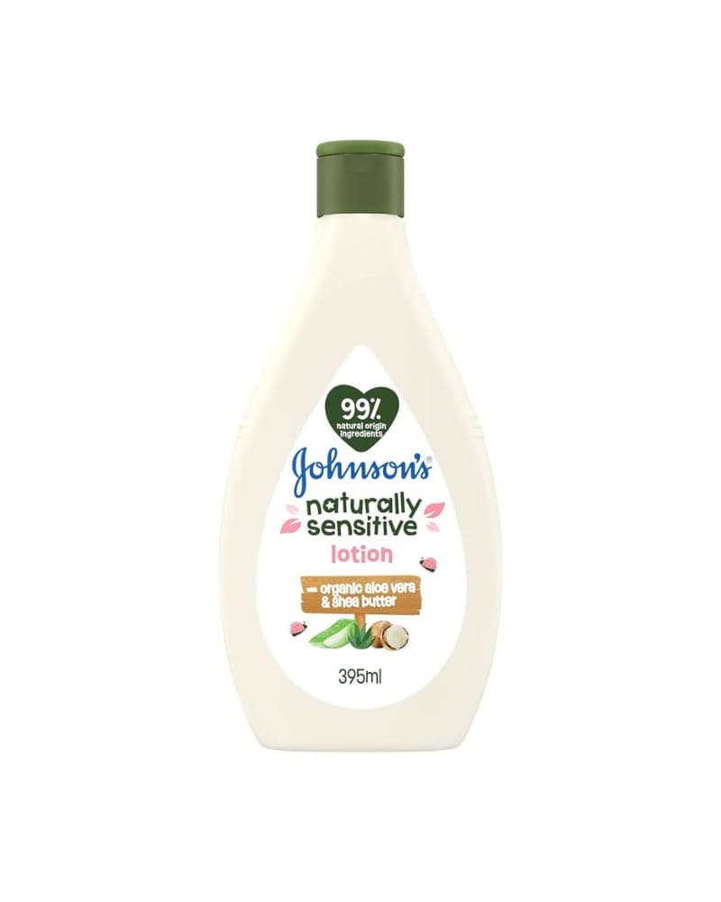 JOHNSON NATURALLY SENSITIVE LOTION 395ML