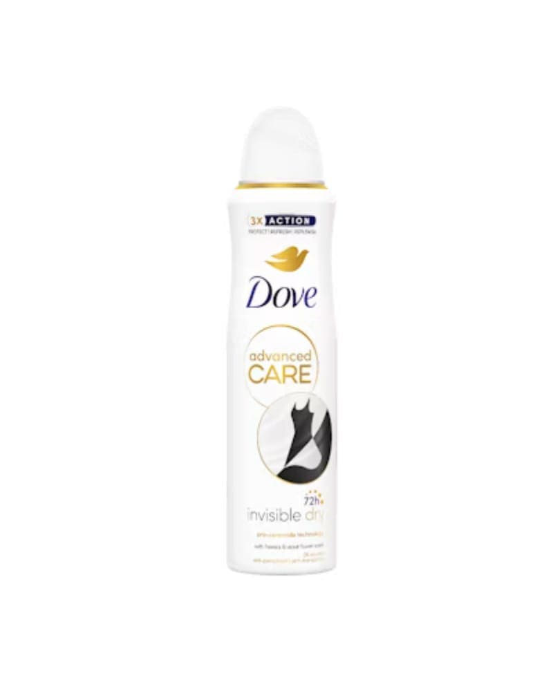 DOVE DEO W. ADV. INVISIBLE DRY 150ML