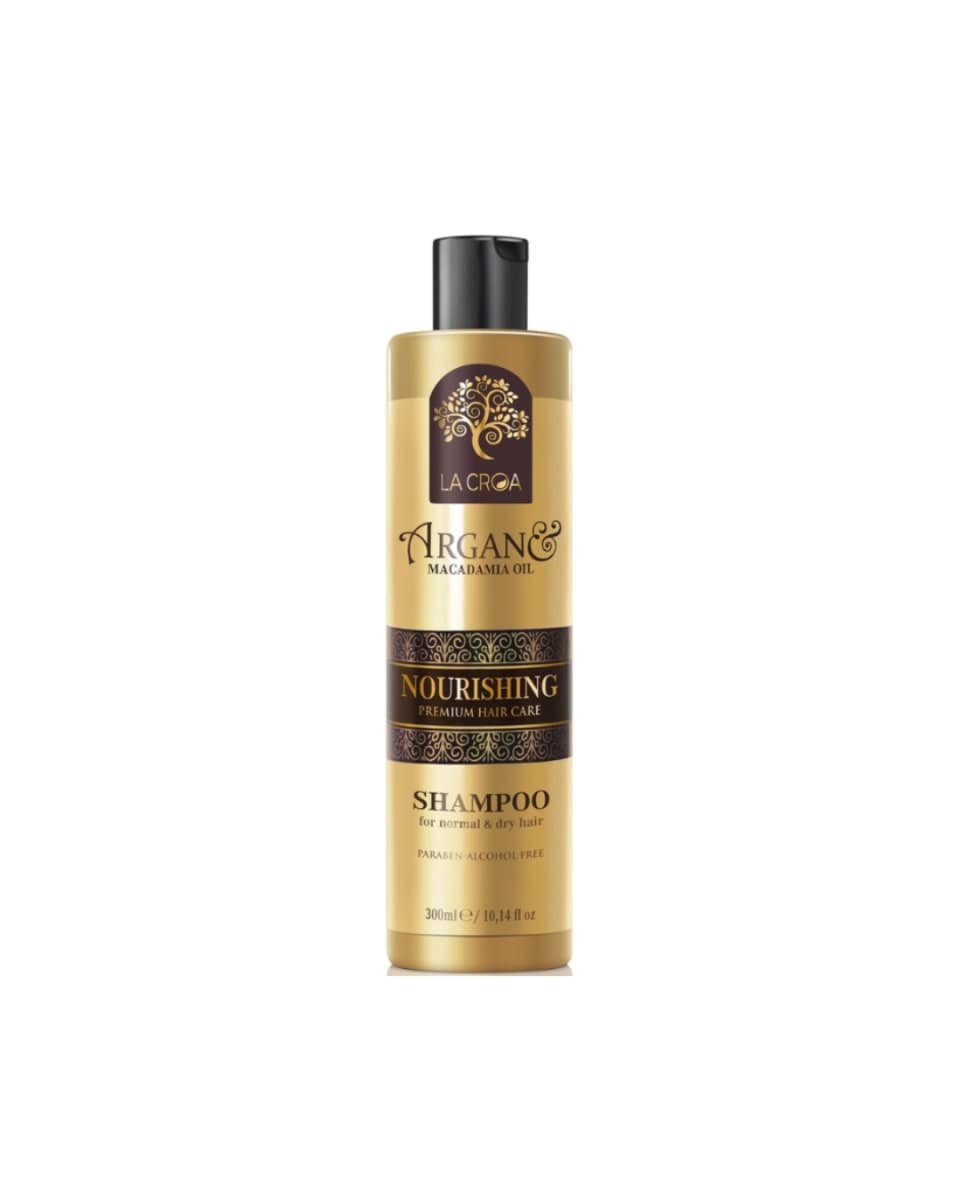 LA CROA NOURISHING SHAMPOO 300ML ARGAN&MACADAMIA