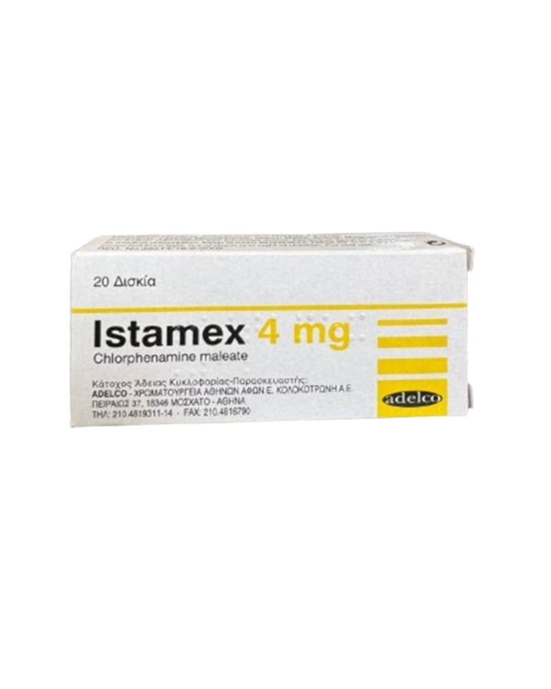 ISTAMEX TABLETA 4 MG
