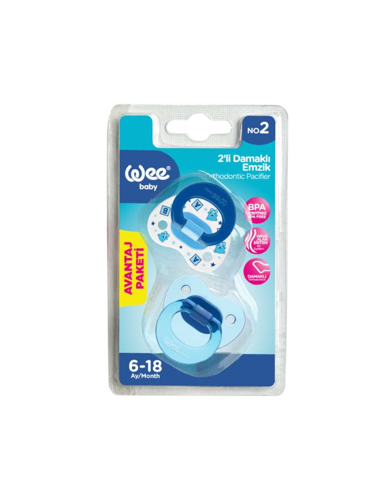 WEE BABY PACIFIER WITH COVER NO:2