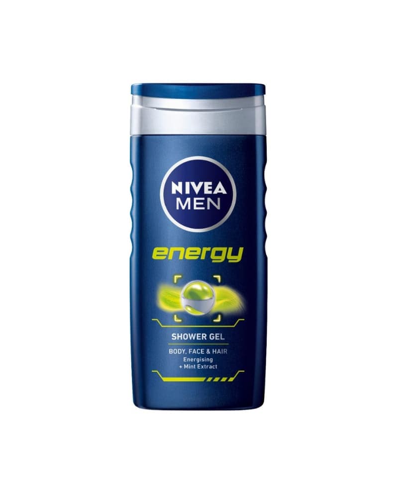 NIVEA SHOWER ENERGY FOR MAN 250ML