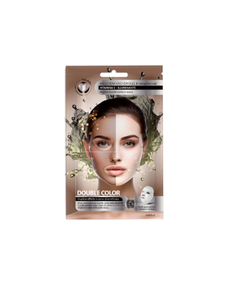 SETABLU MASKE DOUBLE COLOR PER FETYR ME VITAMIN C DHE EFEKTE SHKELQYSE