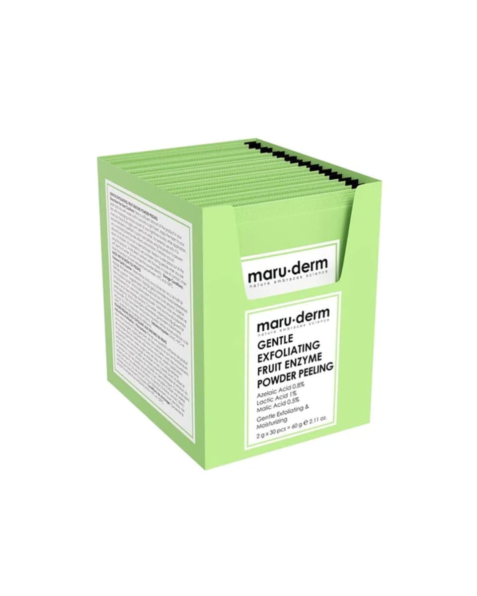 Maruderm Gentle Exfoliating Fruit Enzyme Powder Peeling 60 Gr